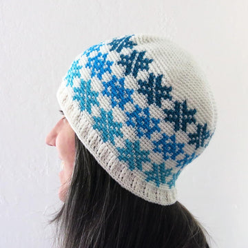 Falling Snowflakes Beanie