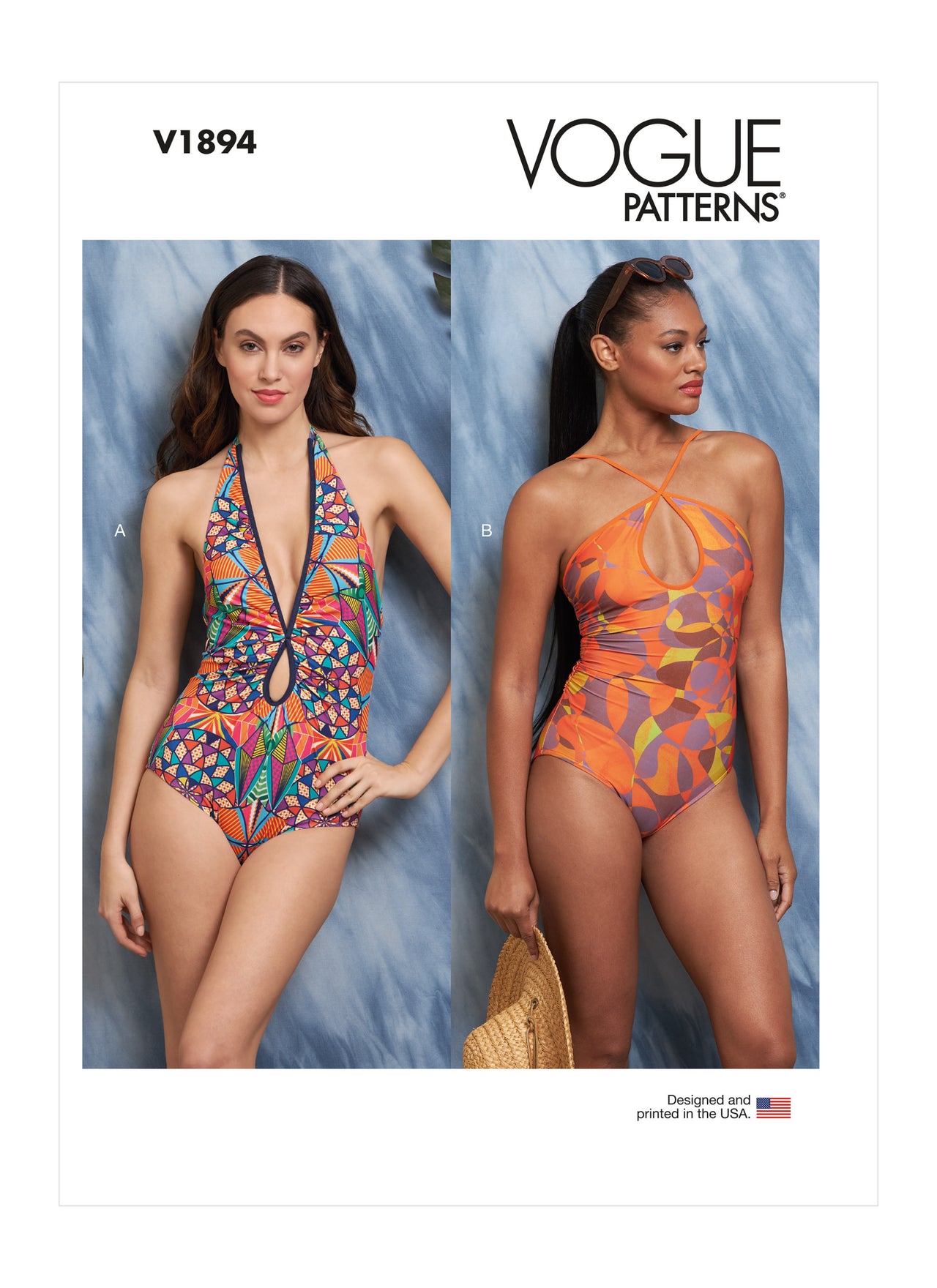 Vogue Sewing Misses' Swimsuits V1894 - Sewing Pattern