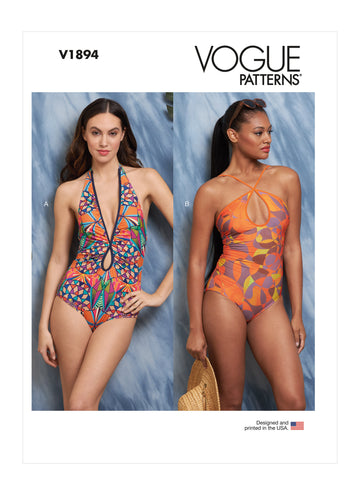 Vogue Sewing Misses' Swimsuits V1894 - Sewing Pattern
