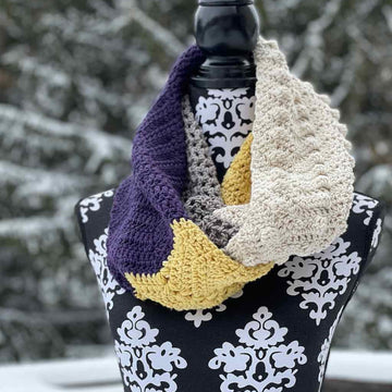 Ripple Infinity Scarf