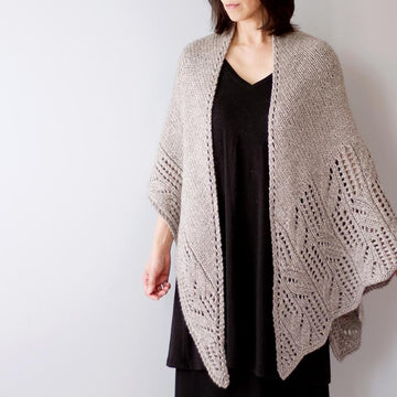 Ashley triangular shawl