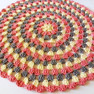 Crochet Circle Granny Doily