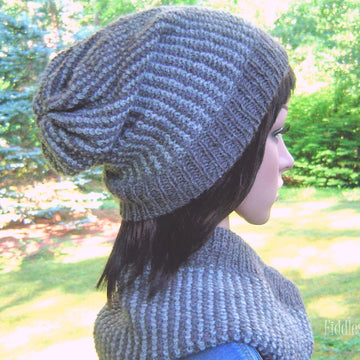 Luna Reversible Hat / Cowl Set