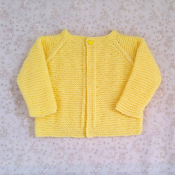 Mellow Yellow Baby Cardigan