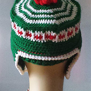 Pillbox Earflap Hat - 3 colour
