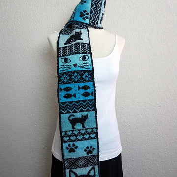Cat Season Scarf