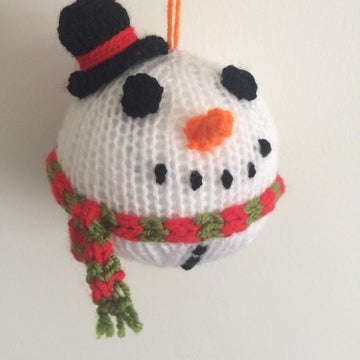 Snowman Christmas bauble
