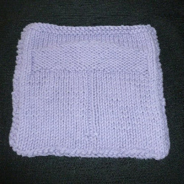 Dishcloth Calendar - April (umbrella)