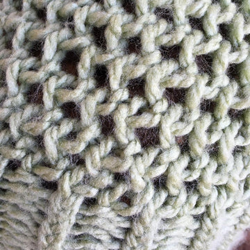 Mock Crochet Slouchy Hat