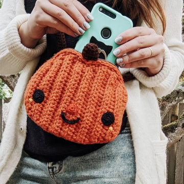 Pumpkin Crossbody Bag