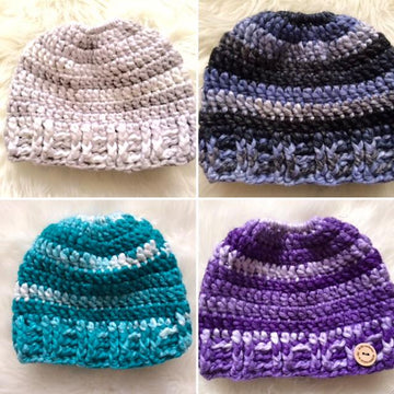 Messy Bun Hat