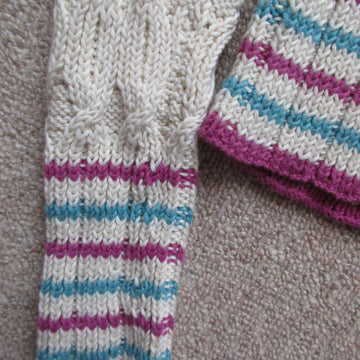 Cable and Striped Jumper