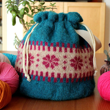 Manhattan Knitting Project Bag
