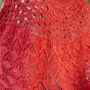 Fragaria Shawl