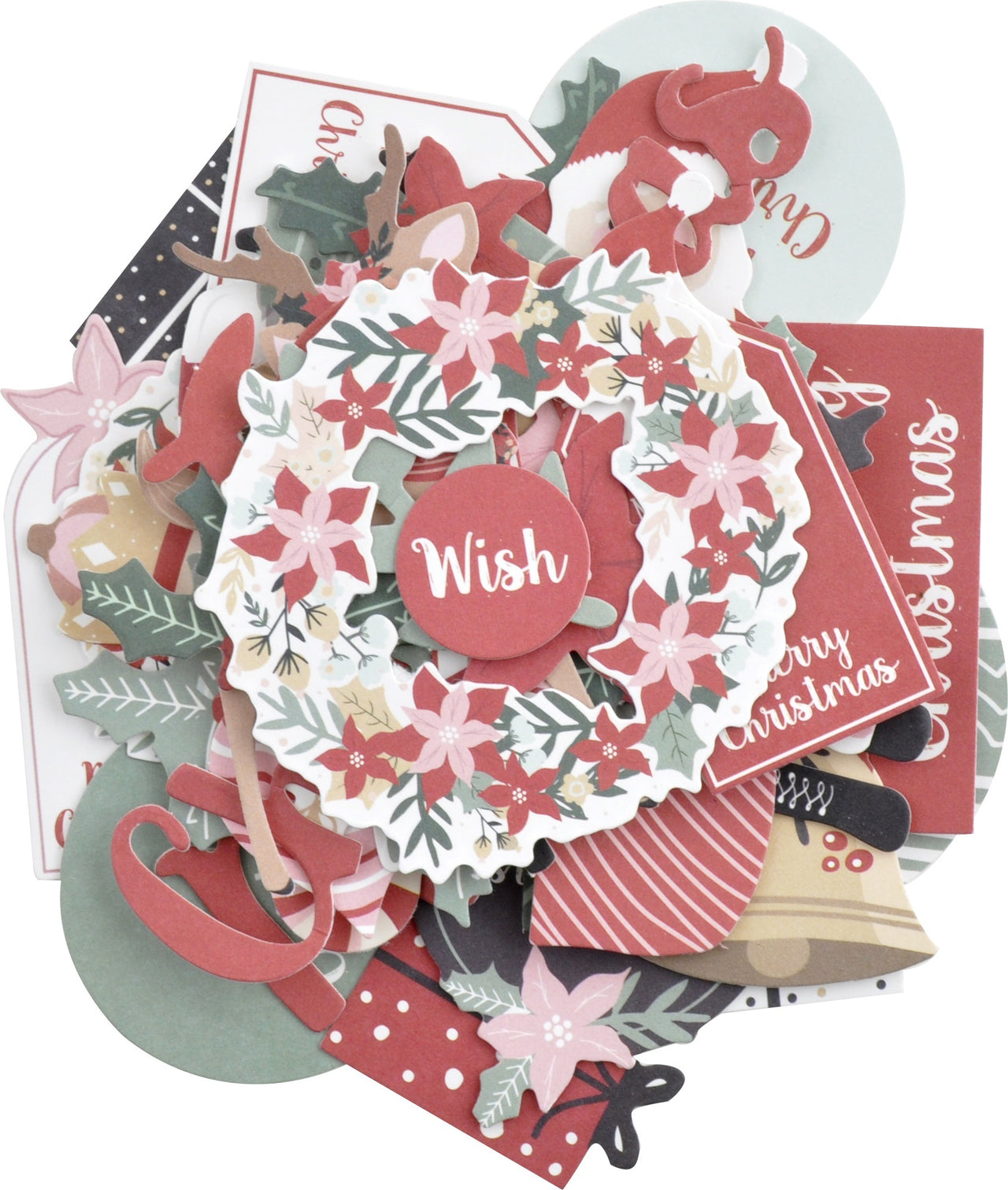 Kaisercraft Collectables Cardstock Die-Cuts - Peppermint Kisses