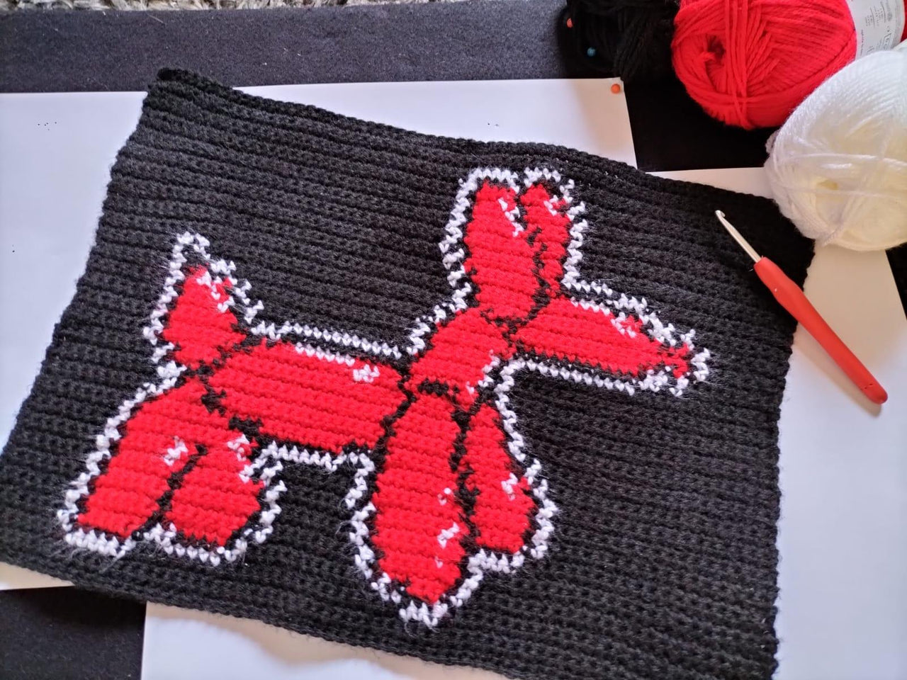 Balloon Animal Tapestry Crochet Pattern
