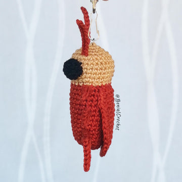 Pesky Cockroach Keychain