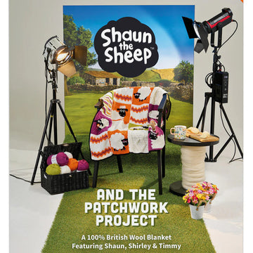 Shaun The Sheep and The Patchwork Project - Crochet Yarn Bundle