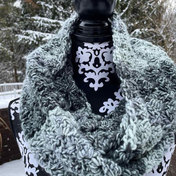 Tulip Stitch Infinity Scarf