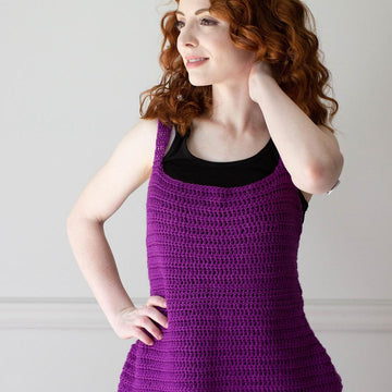 Lakefront Peplum Tank Top