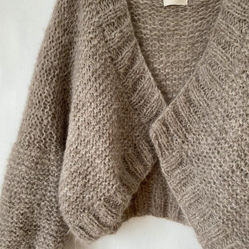 Ruke fluffy cardigan