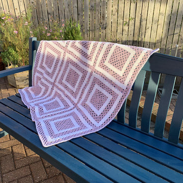 When granny square meets garter stitch