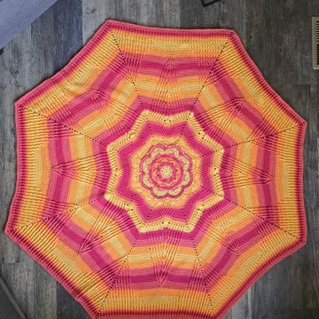 Mandala Octagon Fire