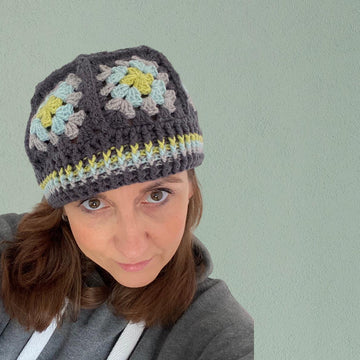 Granny Square Hat