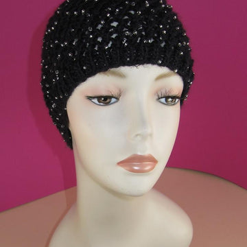 Beaded Easy Lace Skullcap