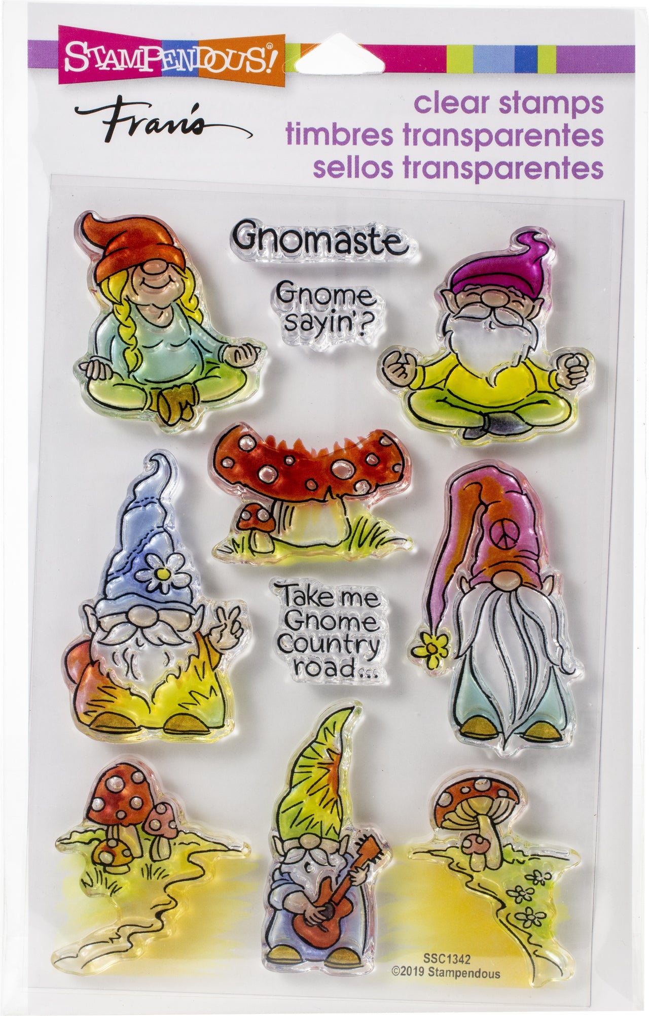 Stampendous Perfectly Clear Stamps - Gnomaste