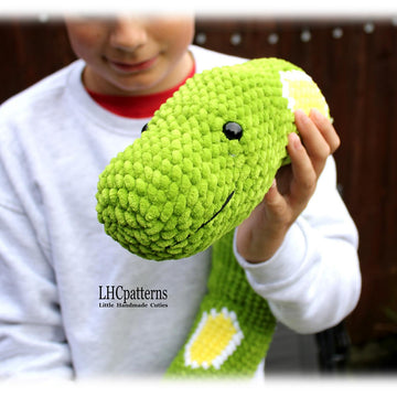 Boa Constrictor Snake Crochet Pattern