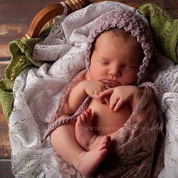 Vintage Star Baby Bonnet