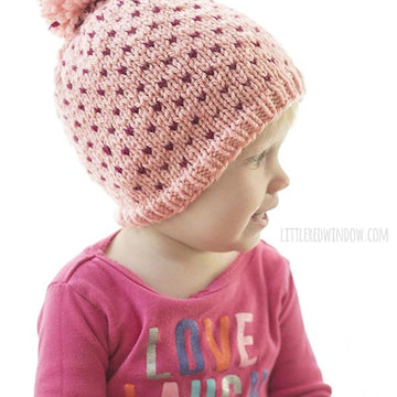 Tiny Polka Dot Hat