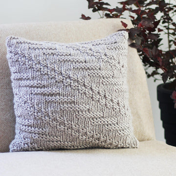 Oatmeal pillow cover