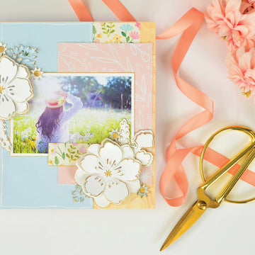 Sizzix Thinlits Dies 13/Pkg - Peony Pop-Up