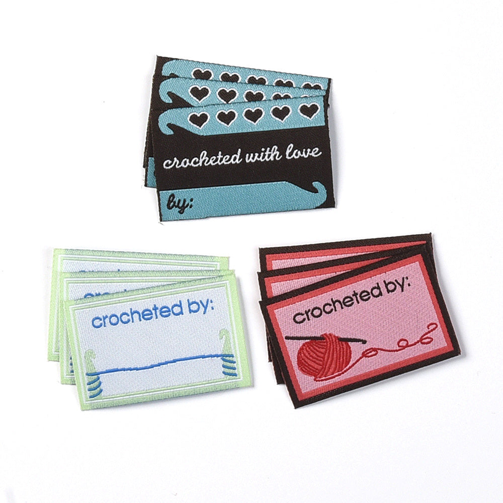 Boye Crochet Garment Labels 9 Pack