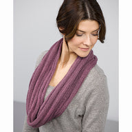 766 Vidonia Cowl - Knitting Pattern for Women in Valley Yarns 2/10 Merino Tencel