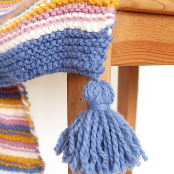 Sunset Chunky Blanket