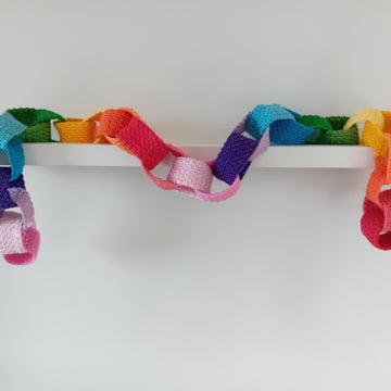 Crochet Paper Chain
