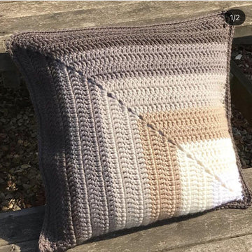 Mitre Square Ombre Cushion