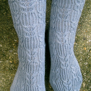 Quincy Cabled Socks