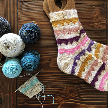 Candy Mountain Socks