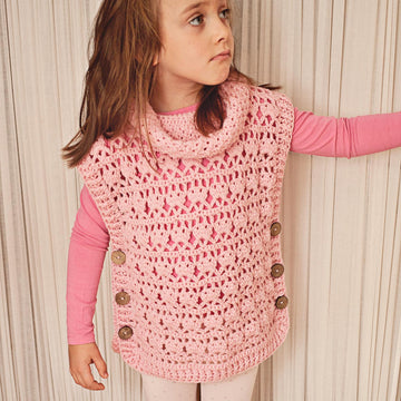 Rose Poncho - Pullover