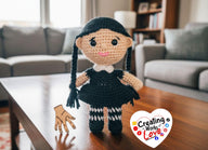 Wednesday Doll Amigurumi