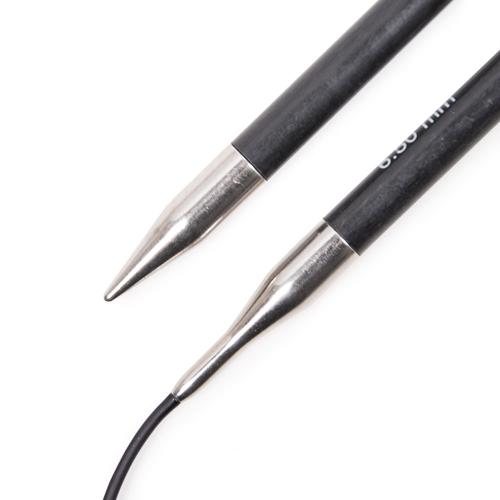 KnitPro Karbonz Fixed Circular Needles 32"