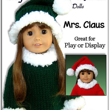 5 pdf knitting patterns. Fits 18 inch and American Girl Doll 01