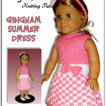 Knitting Pattern for Dolls. Fits American Girl, 18 inch, Gotz, Maplelea girl. 040