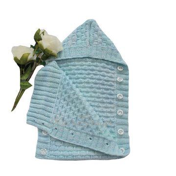 Baby doll sleeping bag blue