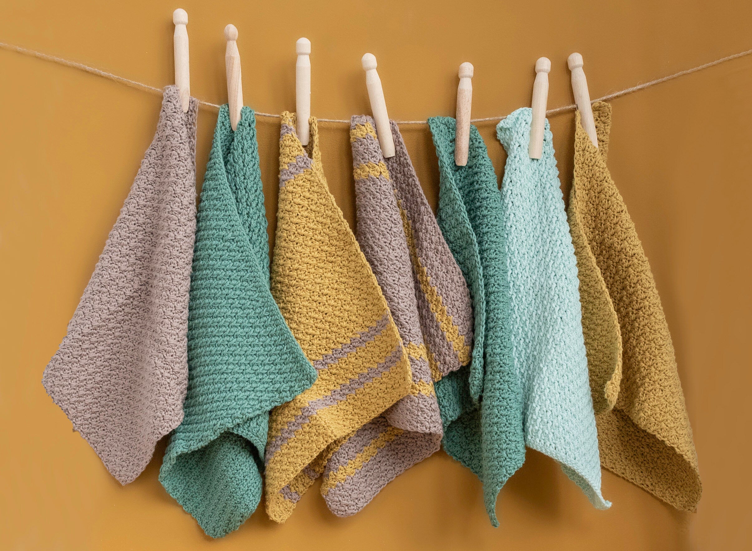 Clean Cloths in Yarn and Colors Favorite - YAC100068 - Downloadable PDF