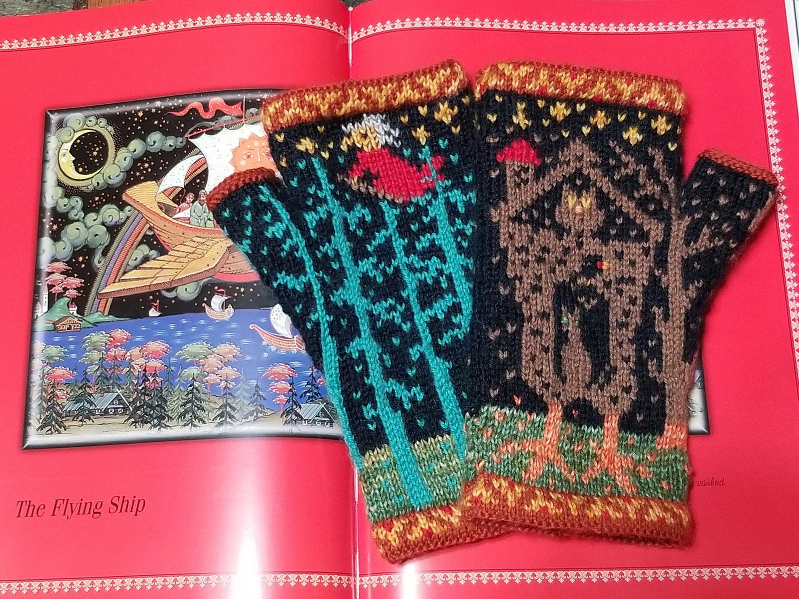 Enchanted Forest Mitts
